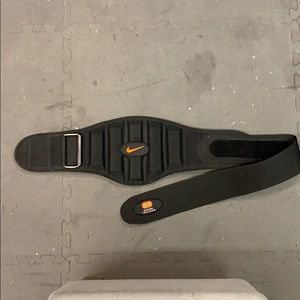 Nike cross training back support Velcro belt